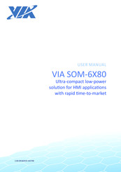 VIA Technologies SOM-6X80 User Manual