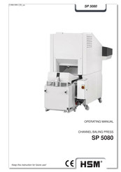 HSM SP 5080 Operating Manual