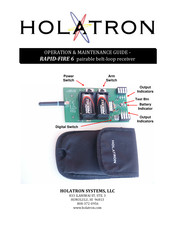 Holatron RAPID-FIRE 6 RFLS-96HSRCBL Operation & Maintenance Manual