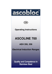 ascobloc AEH 358 Operating Instructions Manual