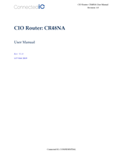 Connected IO CR48NA User Manual