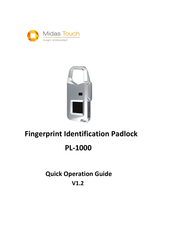 Midas Touch PL-1000 Quick Operation Manual