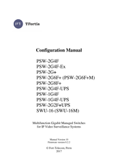 TFortis PSW-2G6F+M Configuration Manual