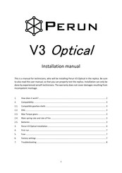 Perun Airsoft V3 Optical Installation Manual