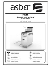 AEF-4050 LP MILLIVOLT GAS FRYER THEMROPILE S872106000 ASBER AEF-4050 