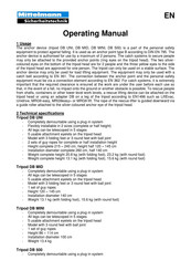Mittelmann DB UNI Operating Manual