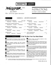 ROOTS Dresser Whispair MAX Instructions Manual