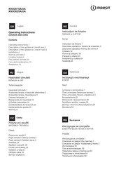 Indesit KN3G62SA/UA Operating Instructions Manual