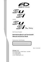 AirDesign Su Manual And Service Book