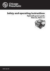 Chicago Pneumatic PAC E 6 Safety And Operating Instructions Manual
