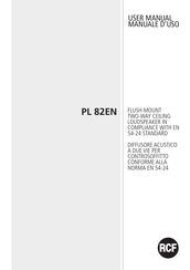 RCF PL 82EN User Manual