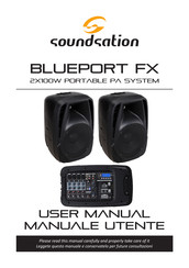 soundsation BLUEPORT FX User Manual