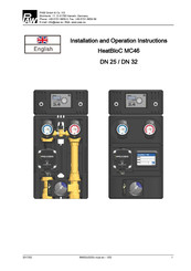 PAW HeatBloC MC46 DN 25 Installation And Operation Instructions Manual