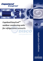 Emerson Copeland EazyCool OMQ-56-Nxx-TWD Series Application Manuallines