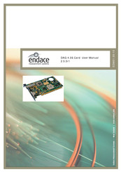 Endace DAG 4.3S User Manual