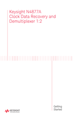Keysight Technologies N4877A Getting Started