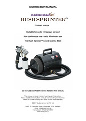 Mediterranean Tan HUSH SPRINTER Instruction Manual