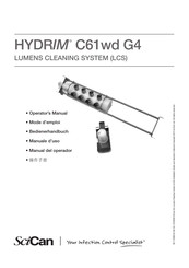 SciCan Hydrim C61wd G4 Operator's Manual