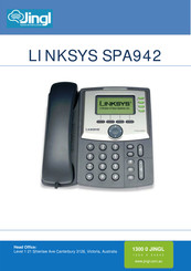 Настройка телефона linksys spa942