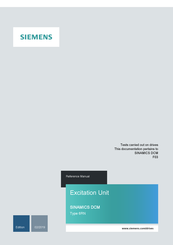 Siemens SINAMICS DCM 6RN Reference Manual