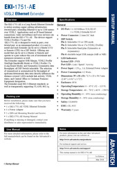 Advantech EKI-1751-AE Startup Manual