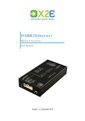 X2E OABR2Ethernet User Manual