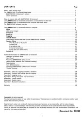 Data Harvest EASYSENSE Q Advanced Manual