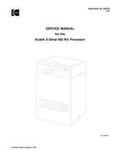 Kodak X-Omat 460 RA Processor Service Manual