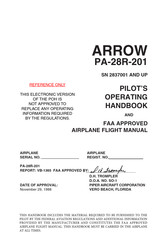 Arrow PA-28R-201 Pilot's Operating Handbook And Faa Approved Airplane Flight Manual
