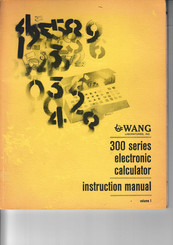 Wang 360KR Instruction Manual