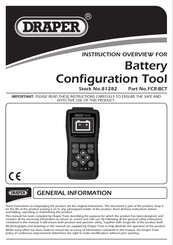 Draper TCB-RCF Instruction Overview