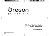 Oregon Scientific BAR826HG User Manual