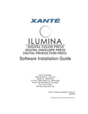 Xante Ilumina Software Installation Manual