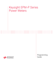 Keysight Technologies EPM-P Series Programming Manual