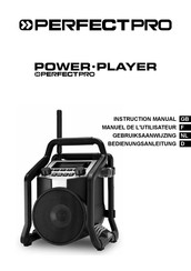 PERFECTPRO POWER PLAYER PP800L Instruction Manual
