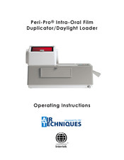 Air Techniques Peri-Pro Operating Instructions Manual