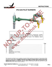 Hauck IPG 413 Instructions Manual