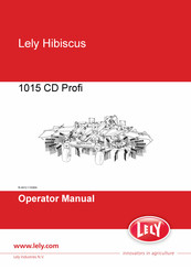 LELY 1015 CD Profi Operator's Manual