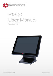 Colormetrics P1300 User Manual