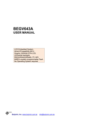 Bolymin BEGV643A3 User Manual