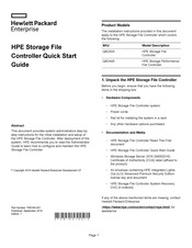 HPE Q9D43A Quick Start Manual