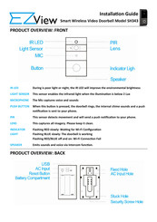 EZView SH343 Installation Manual