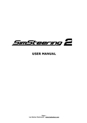 Leo Bodnar Electronics SimSteering 2 User Manual