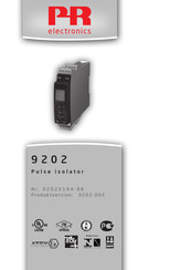 PR electronics 9202-002 Manual