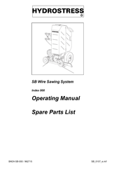 Hydrostress SB Operating Manual