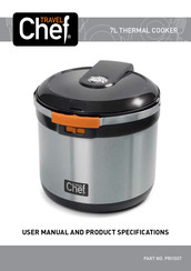 Travel Chef PRI1007 User Manual And Product Specifications