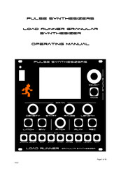 Pulse Synthesizers Load Runner Operating Manual