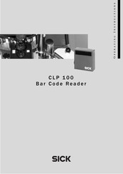 SICK CLP 100 Operating Instructions Manual