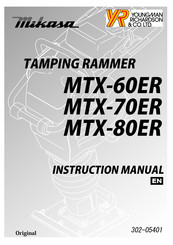 Mikasa MTX-80ER Instruction Manual