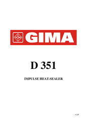Gima D 351 Manual